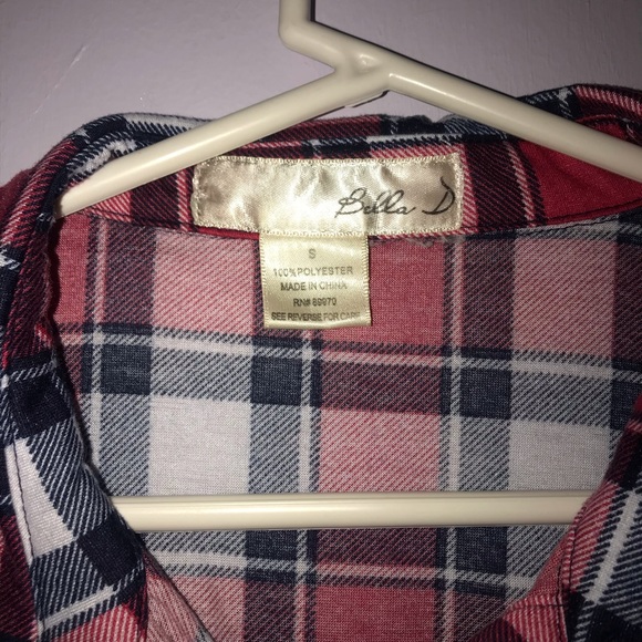 POLYESTER FLANEL ; Women’s Small ; Multicolor - Picture 3 of 6